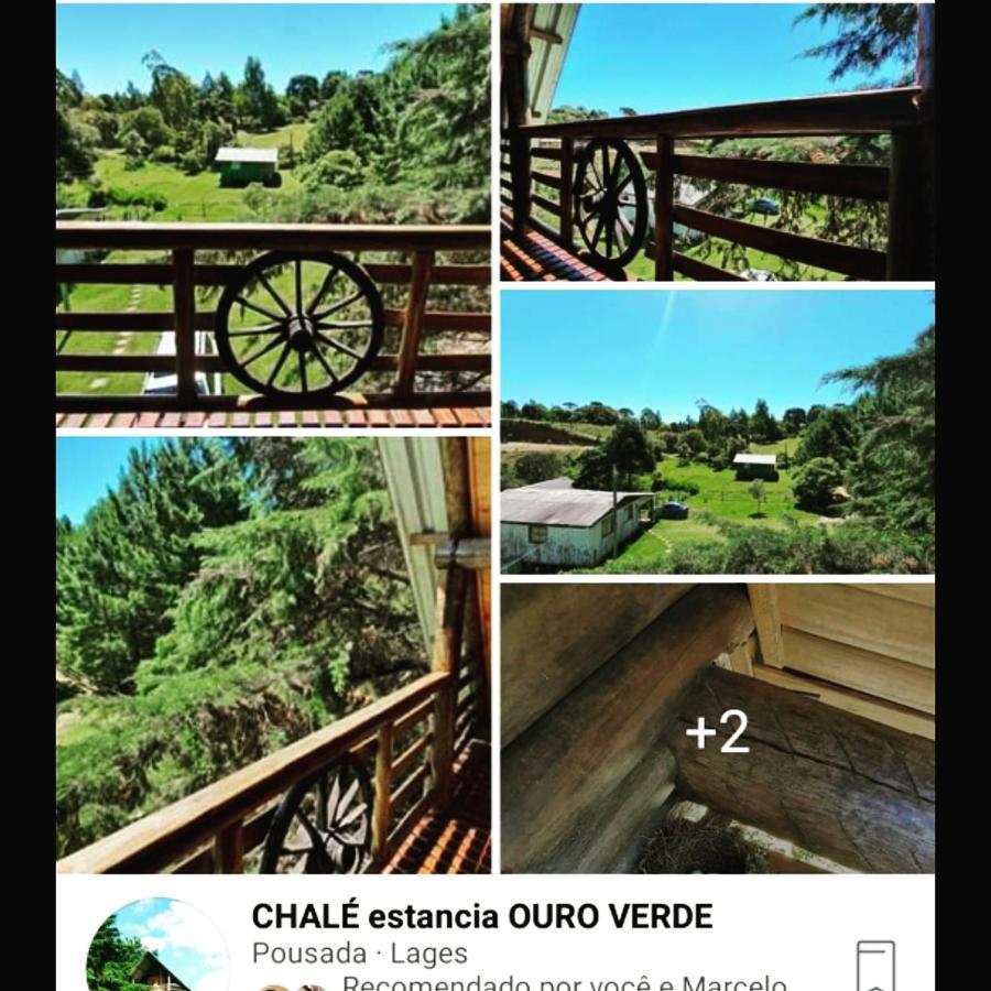 Chale Estancia Ouro Verde Lages Exterior photo