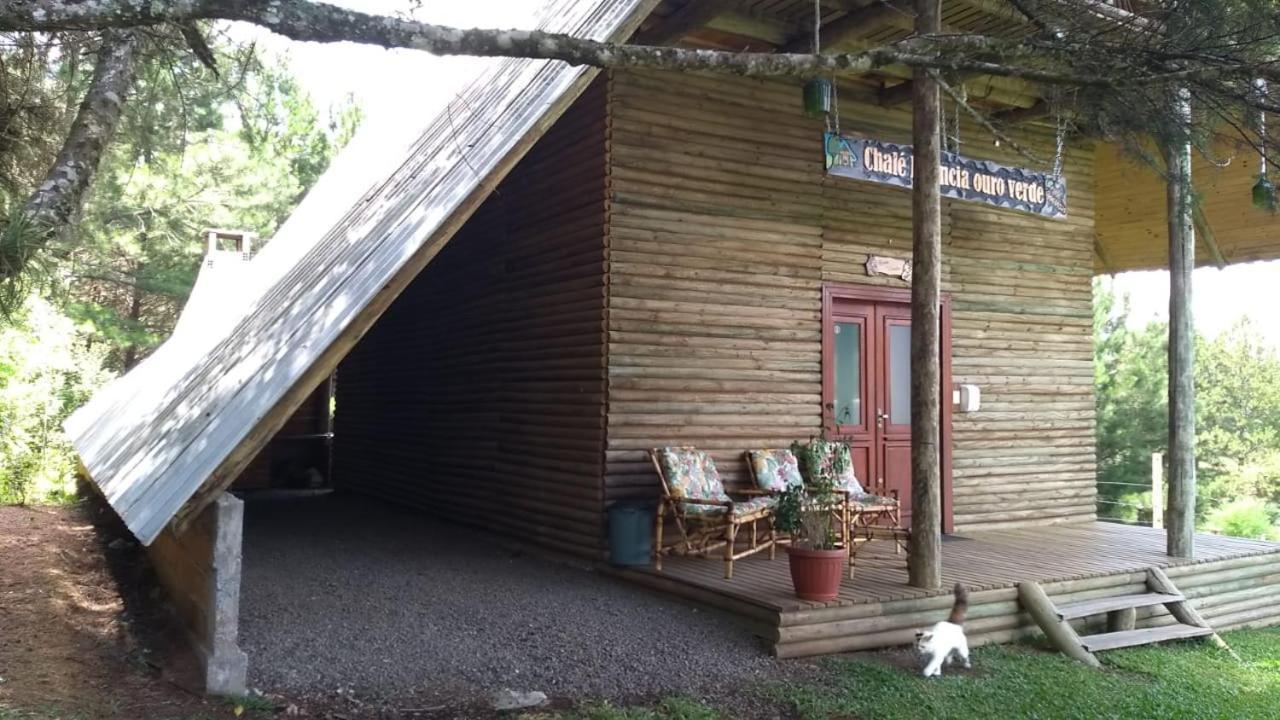 Chale Estancia Ouro Verde Lages Exterior photo