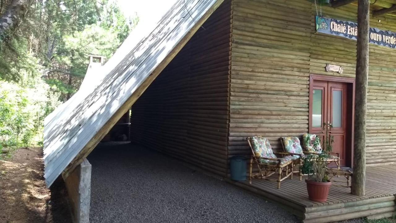 Chale Estancia Ouro Verde Lages Exterior photo